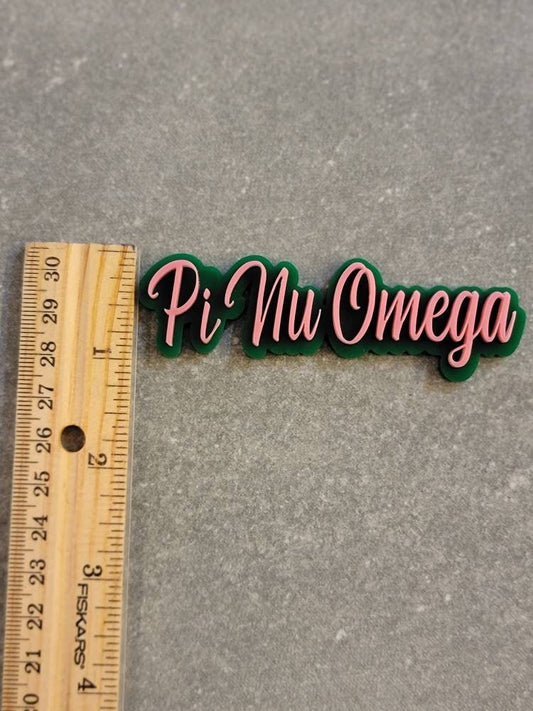 Chapter name pins