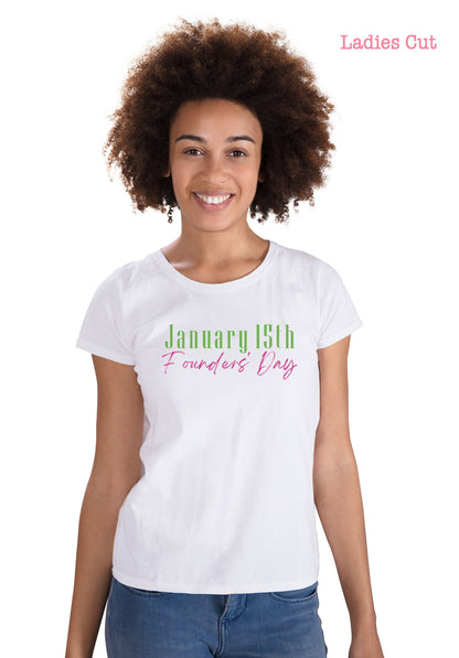 January 15th - Founders' Day shirt (Unisex T-shirt)