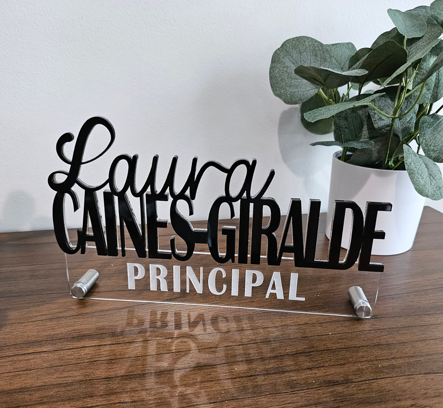 Personalized Name Plate for Desk, Custom Office Decor, Work Gift, Coworker Gift, Desk Nameplate, Desk Sign, Office Gift