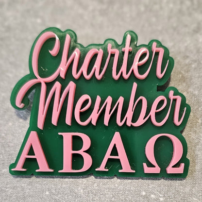 Charter Member pin